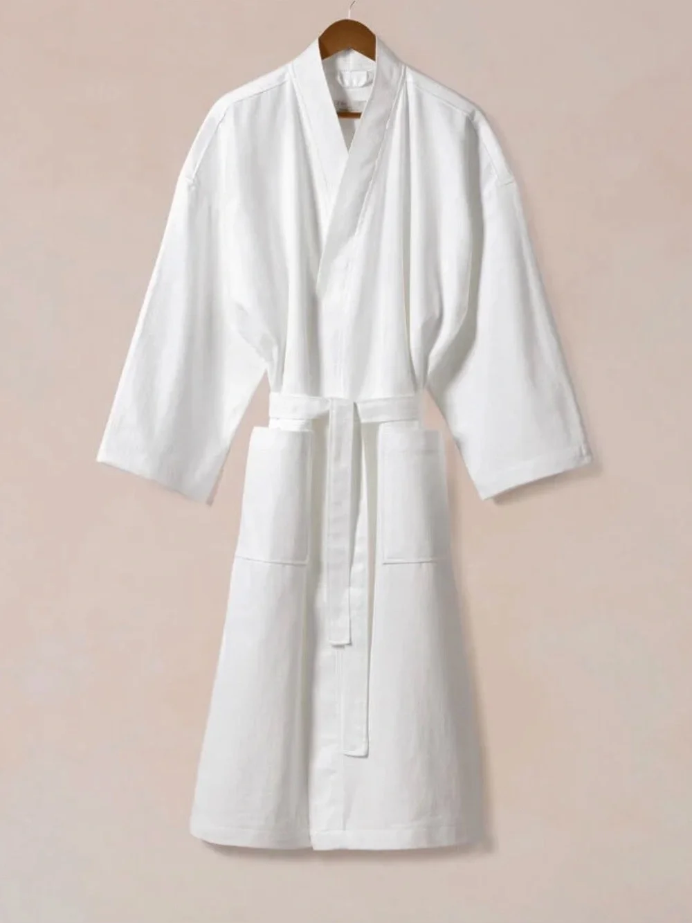 FRETTE 1860 white bath robe LUXURY COLLECTION * ANDREA * KIMONO XL *NWT* new - Picture 1 of 5